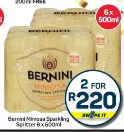 Pick n Pay Hypermarket Bernini Mimosa Sparkling Spritzer 6 x 500ml offer