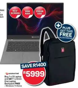 Pick n Pay Hypermarket Packard Bell Laptop offer
