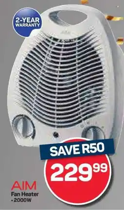 Pick n Pay Hypermarket AIM Fan Heater offer