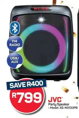 Pick n Pay Hypermarket JVC Party Speaker offer