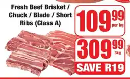 Boxer Fresh Beef Brisket / Chuck / Blade / Short Ribs (Class A) offer