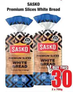 Boxer Sasko Premium Slices White Bread offer