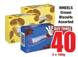Boxer WHEELS Cream Biscuits Assorted offer