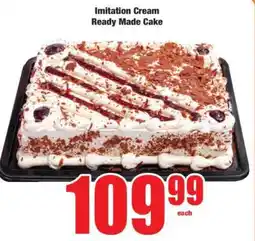 Boxer Imitation Cream Ready Made Cake offer