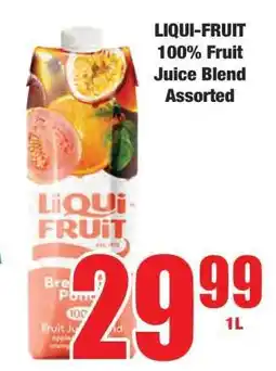 Boxer LIQUI-FRUIT 100% Fruit Juice Blend Assorted offer