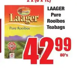 Boxer Laager Pure Rooibos Teabags offer