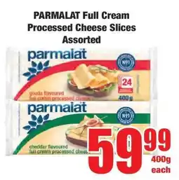 Boxer PARMALAT Full Cream Processed Cheese Slices Assorted offer