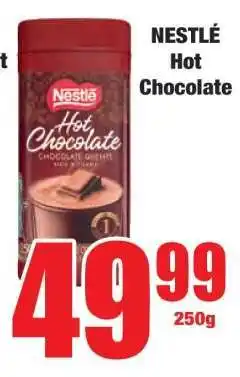 Boxer Nestlé Hot Chocolate offer