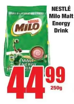 Boxer NESTLÉ Milo Malt Energy Drink offer