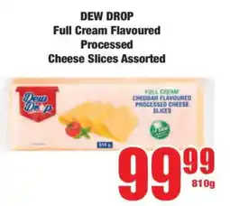 Boxer DEW DROP Full Cream Flavoured Processed Cheese Slices Assorted offer