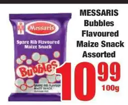 Boxer MESSARIS Bubbles Flavoured Maize Snack Assorted offer