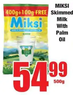 Boxer MIKSI Skimmed Milk With Palm Oil offer