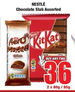 Boxer NESTLÉ Chocolate Slab Assorted offer