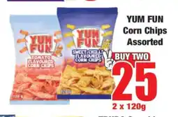 Boxer YUM FUN Corn Chips Assorted offer