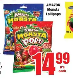 Boxer AMAZON Monsta Lollipops offer