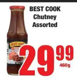 Boxer BEST COOK Chutney Assorted offer