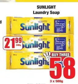 Boxer Sunlight Laundry Soap offer