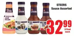 Boxer Steers Sauce Assorted offer