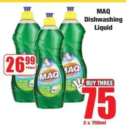 Boxer MAQ DISHWASHING LIQUID offer
