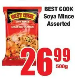 Boxer BEST COOK Soya Mince Assorted offer