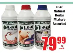 Boxer LEAF Natural Herbs Mixture Assorted offer