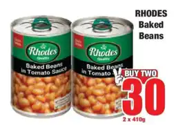Boxer RHODES Baked Beans offer