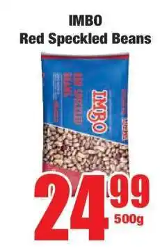 Boxer IMBO Red Speckled Beans offer