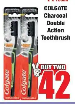 Boxer COLGATE Charcoal Double Action Toothbrush offer