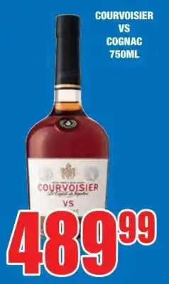 Boxer COURVOISIER VS COGNAC 750ML offer