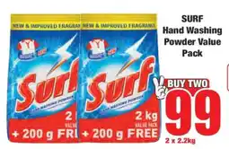 Boxer SURF Hand Washing Powder Value Pack offer