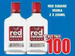 Boxer RED SQUARE VODKA 2 x 200ML offer