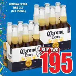 Boxer CORONA EXTRA NRB 2 X (6 X 355ML) offer