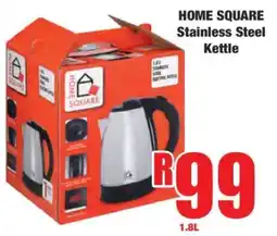 Boxer HOME SQUARE Stainless Steel Kettle offer