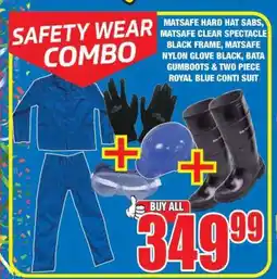Boxer Safety Wear Combo offer