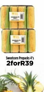 Food Lover's Market Sweetcorn prepacks 2 offer