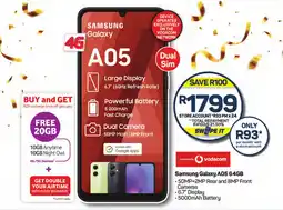 Pick n Pay Hypermarket Samsung Galaxy A05 64GB offer