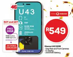 Pick n Pay Hypermarket Hisense U43 32GB offer