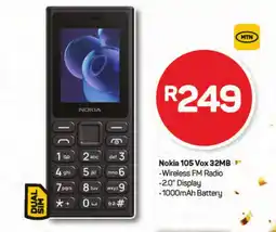 Pick n Pay Hypermarket Nokia 105 Vox 32MB offer