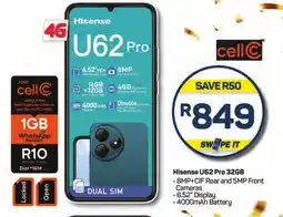 Pick n Pay Hypermarket Hisense U62 Pro 32GB offer