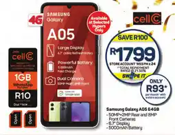Pick n Pay Hypermarket Samsung Galaxy A05 64GB offer