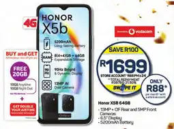 Pick n Pay Hypermarket Honor X5B 64GB offer