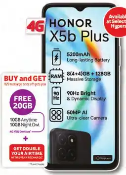 Pick n Pay Hypermarket Honor X5B Plus 128GB offer