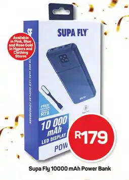 Pick n Pay Hypermarket Supa Fly 10000 mAh Power Bank offer