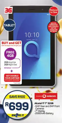 Pick n Pay Hypermarket Alcatel 1T 7" 32GB offer