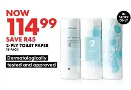 Woolworths 2-Ply Toilet Paper 18-Pack offer