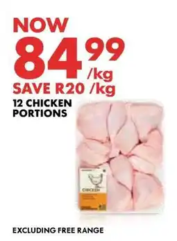 Woolworths 12 Chicken Portions offer