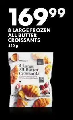 Woolworths 8 Large Frozen All Butter Croissants offer