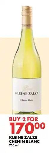 Woolworths Kleine Zalze Chenin Blanc offer