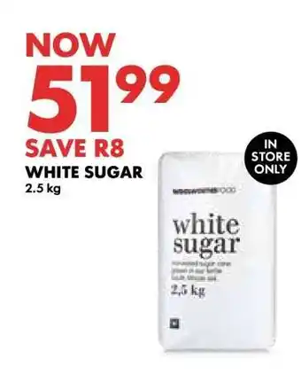 Woolworths White Sugar offer