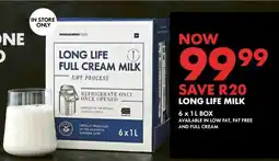 Woolworths Long Life Milk offer